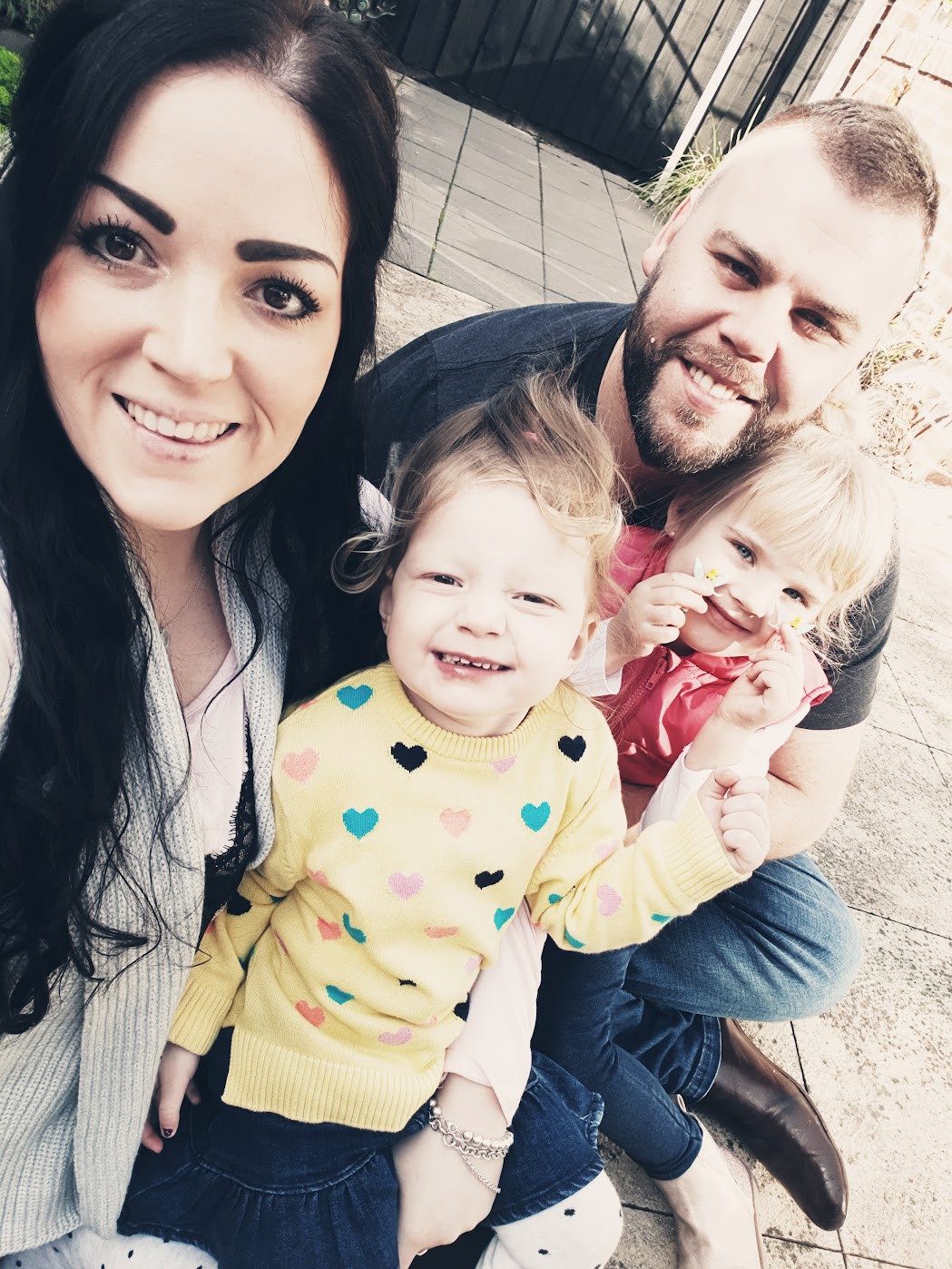 Martin with his family